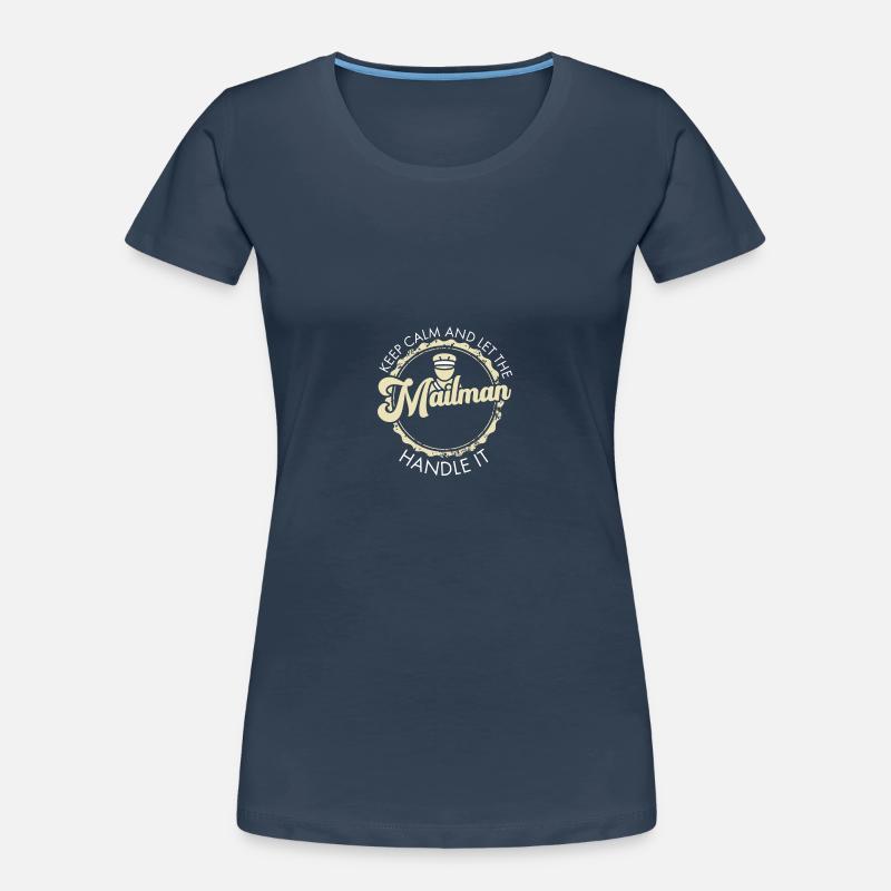 Postbote Postbotin Post Briefträger Frauen Premium Bio T-Shirt