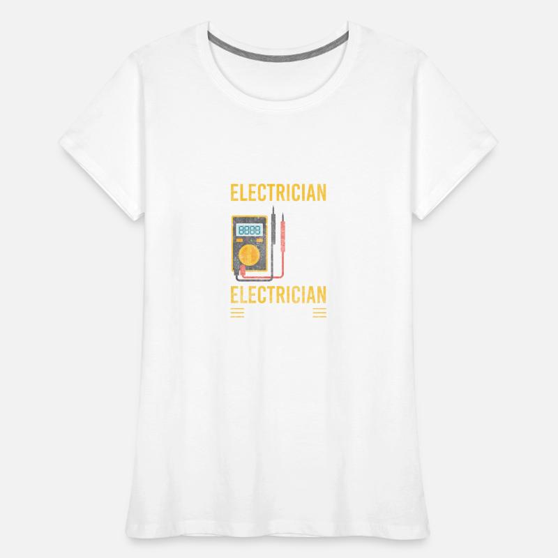 Electrics Electronics Electrical Women's Premium Organic T-Shirt