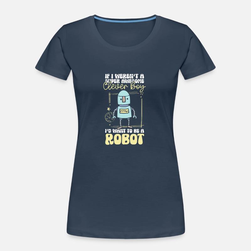 Android Mechanik Robotik Techniker Frauen Premium Bio T-Shirt