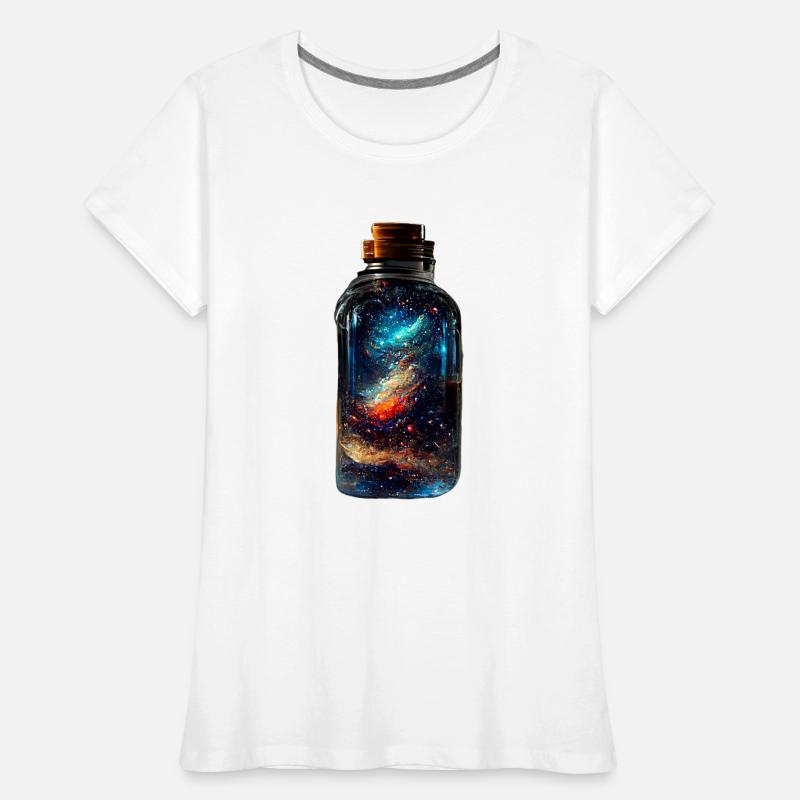 Galaxy Frauen Premium Bio T-Shirt