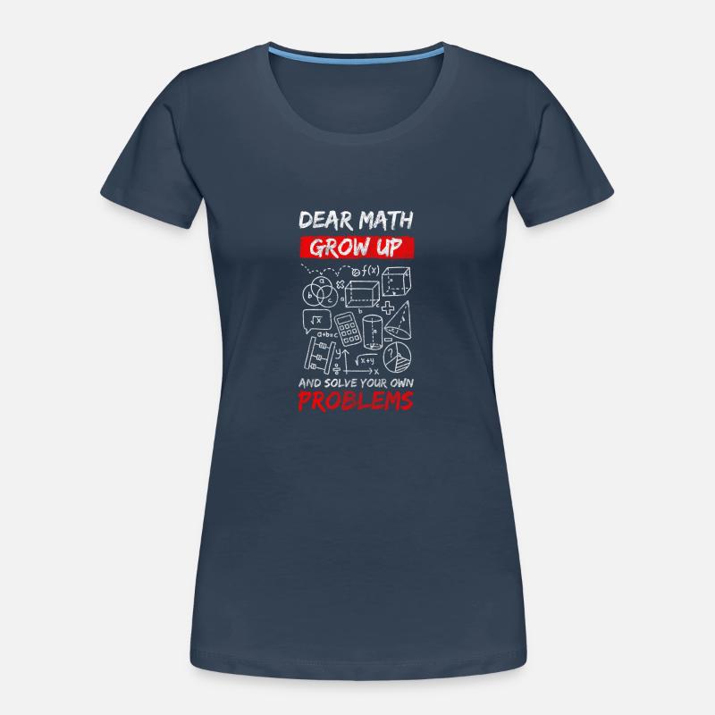 Problems, solutions, sayings, it doesn't matter Women's Premium Organic T-Shirt