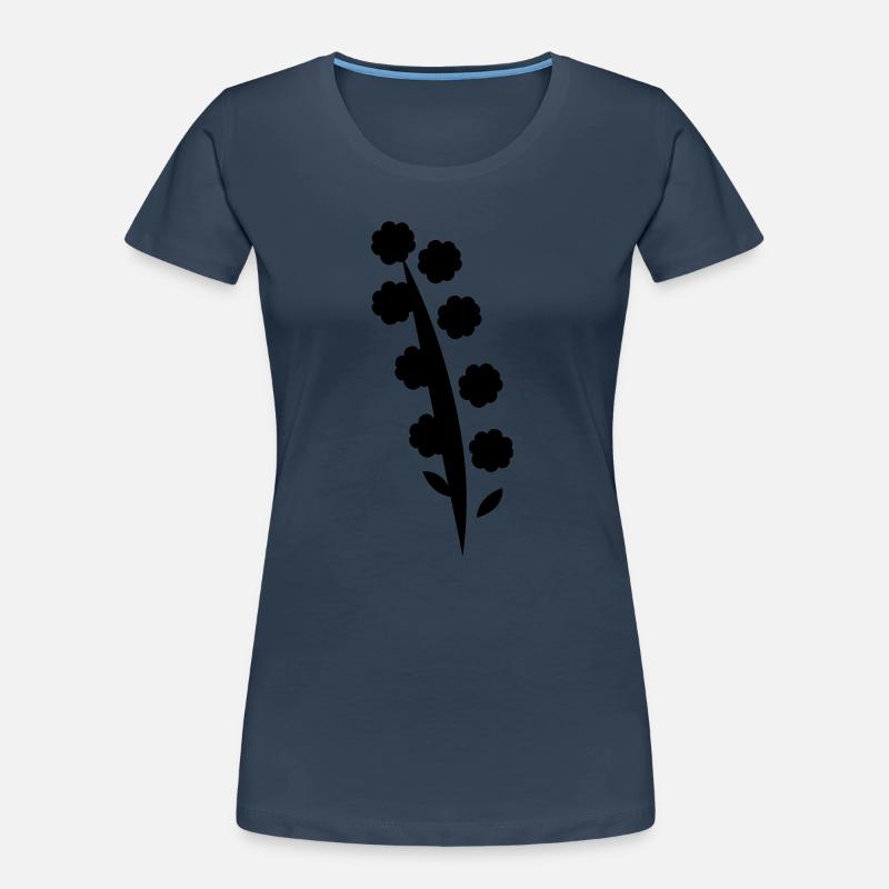 Fleur T-shirt bio Premium Femme