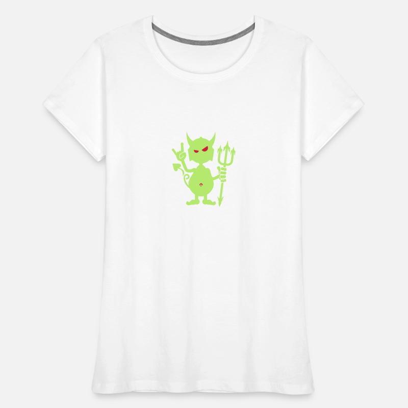 Teufel rocks / devil rocks (2c) Women's Premium Organic T-Shirt