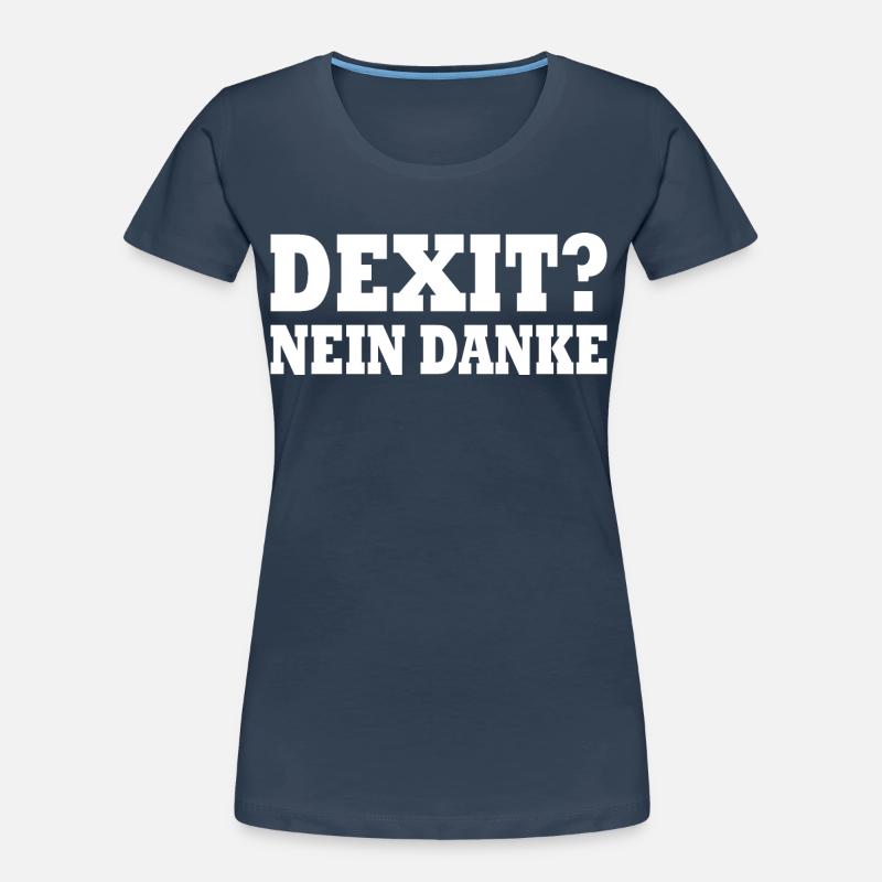 Dexit no thanks Women's Premium Organic T-Shirt