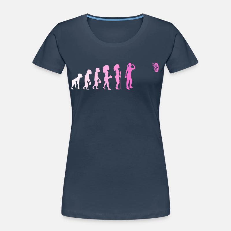 Darts Evolution Darts Player Dart Gift Women Women's Premium Organic T-Shirt