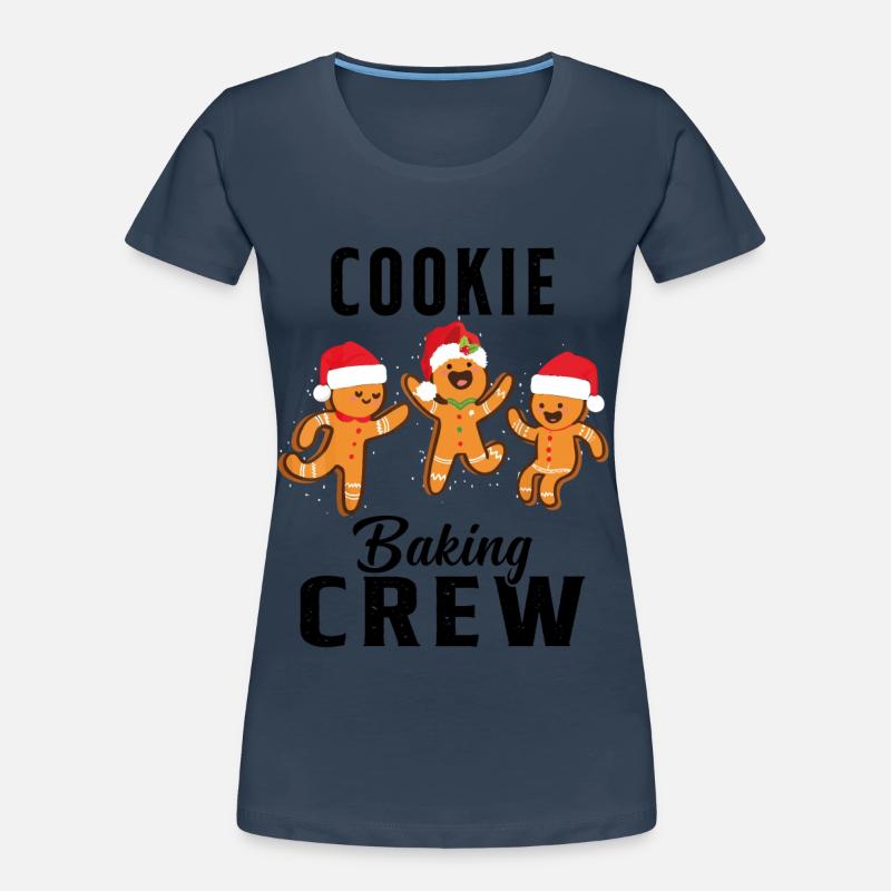 Cookie Baking Crew Cookie Geschenk Frauen Premium Bio T-Shirt