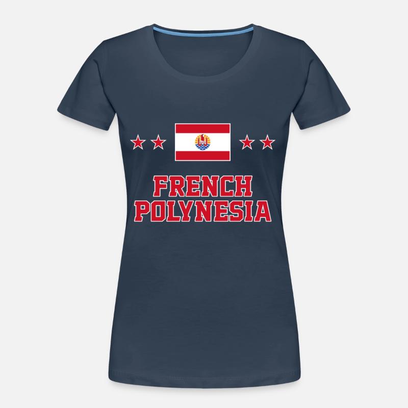 French Polynesia Women's Premium Organic T-Shirt
