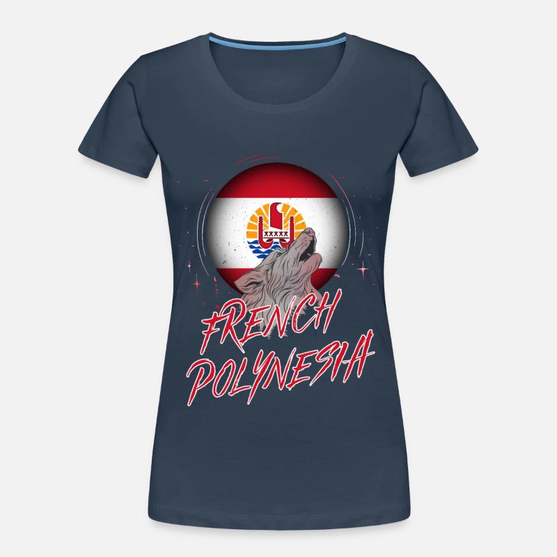 French Polynesia Women's Premium Organic T-Shirt