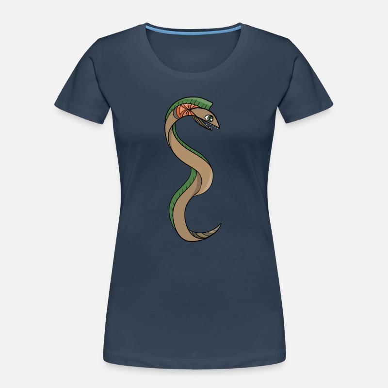 A Snake with sharp teeth Women's Premium Organic T-Shirt