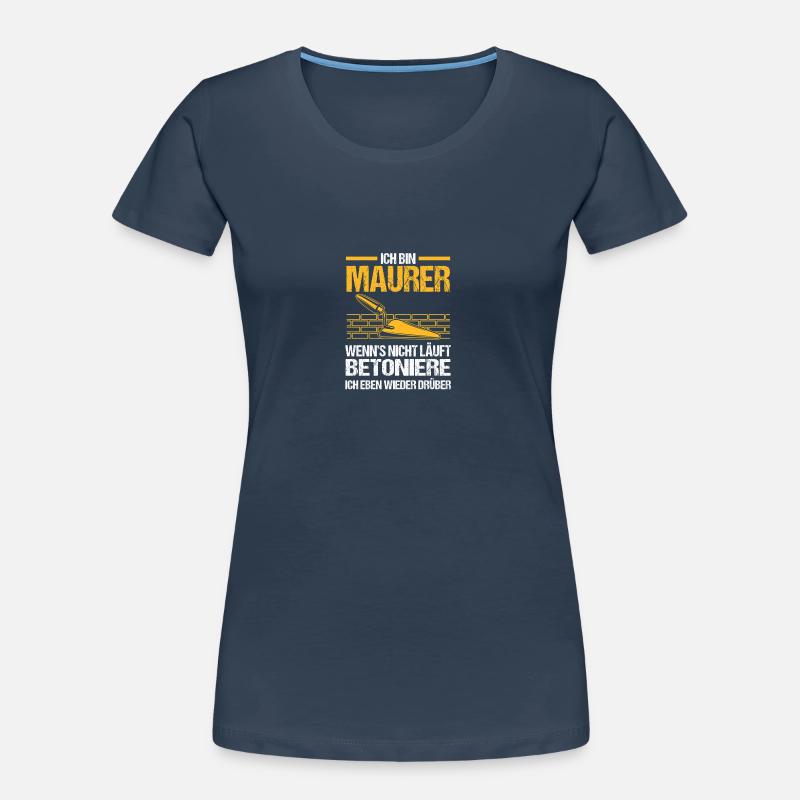 Maître maçon Compagnon maçon T-shirt bio Premium Femme