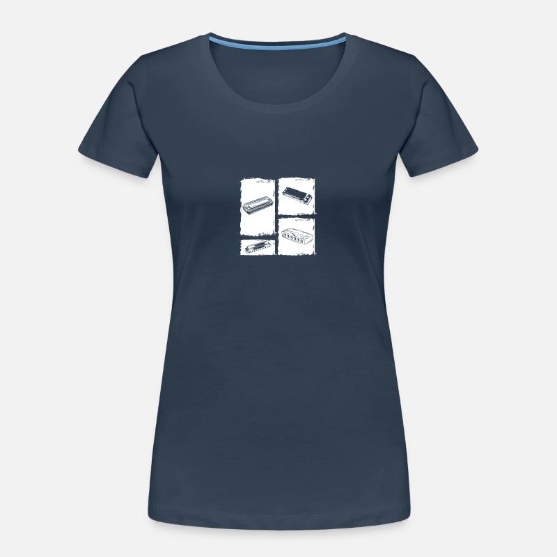 Harmonica Harmonica T-shirt bio Premium Femme