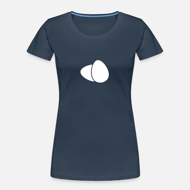 2 Eier Frauen Premium Bio T-Shirt
