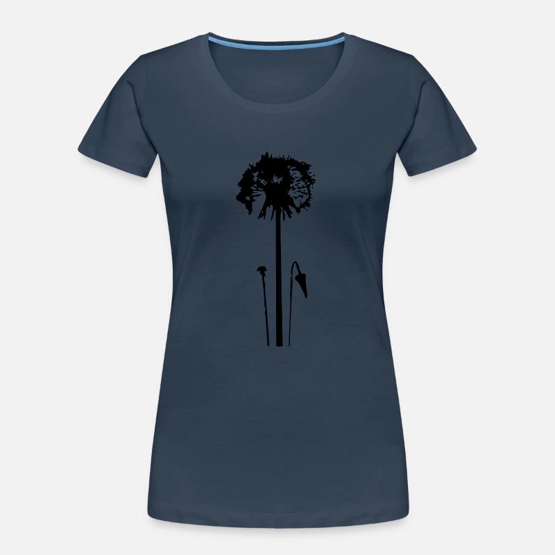 Pusteblume Löwenzahn Geschenkidee Frauen Premium Bio T-Shirt