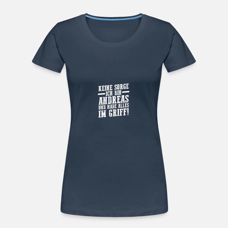 First name Andreas Women's Premium Organic T-Shirt