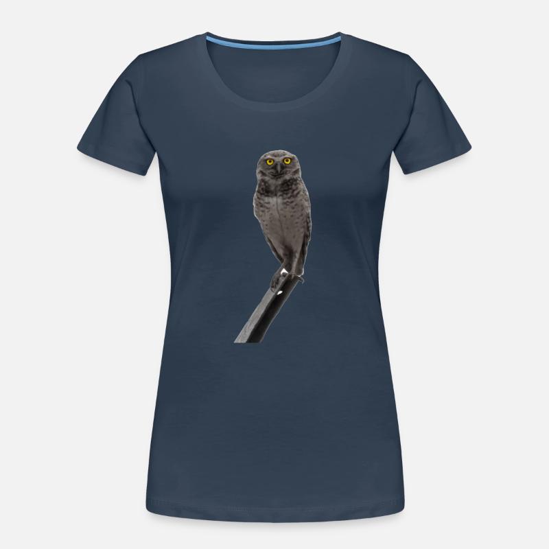 Die Eule die Eule Frauen Premium Bio T-Shirt