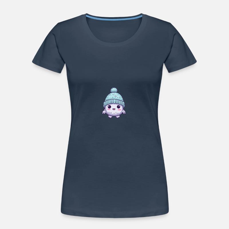 Cold Winter Virus Comic Women's Premium Organic T-Shirt
