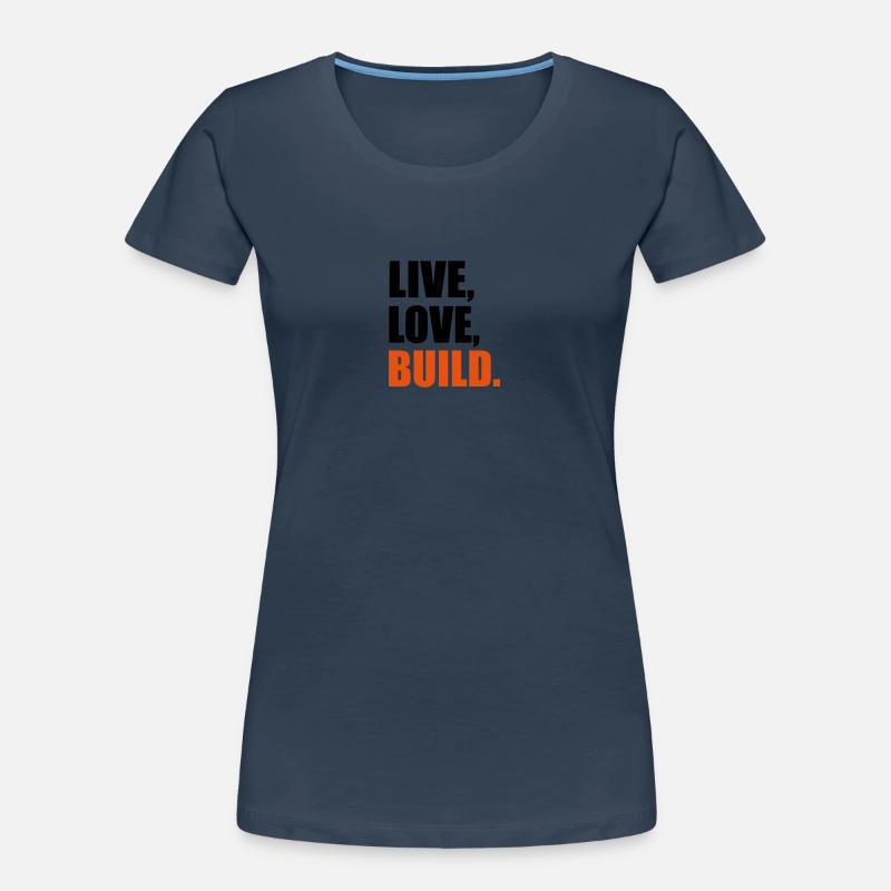 Construction T-shirt bio Premium Femme