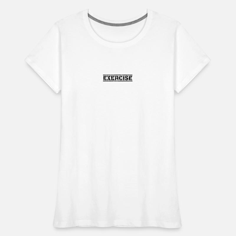 Exercice T-shirt bio Premium Femme
