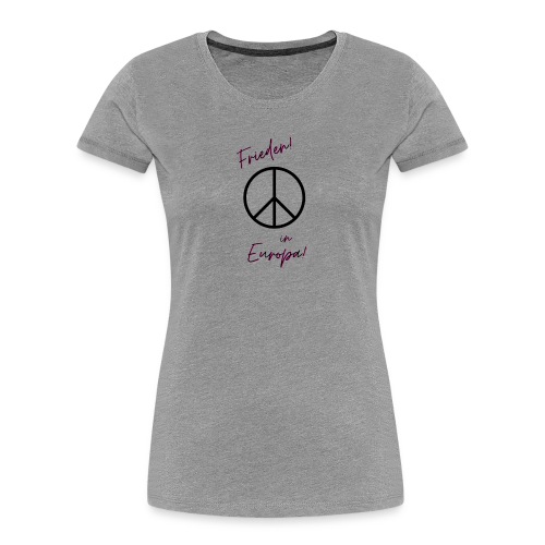 No War - Frauen Premium Bio T-Shirt