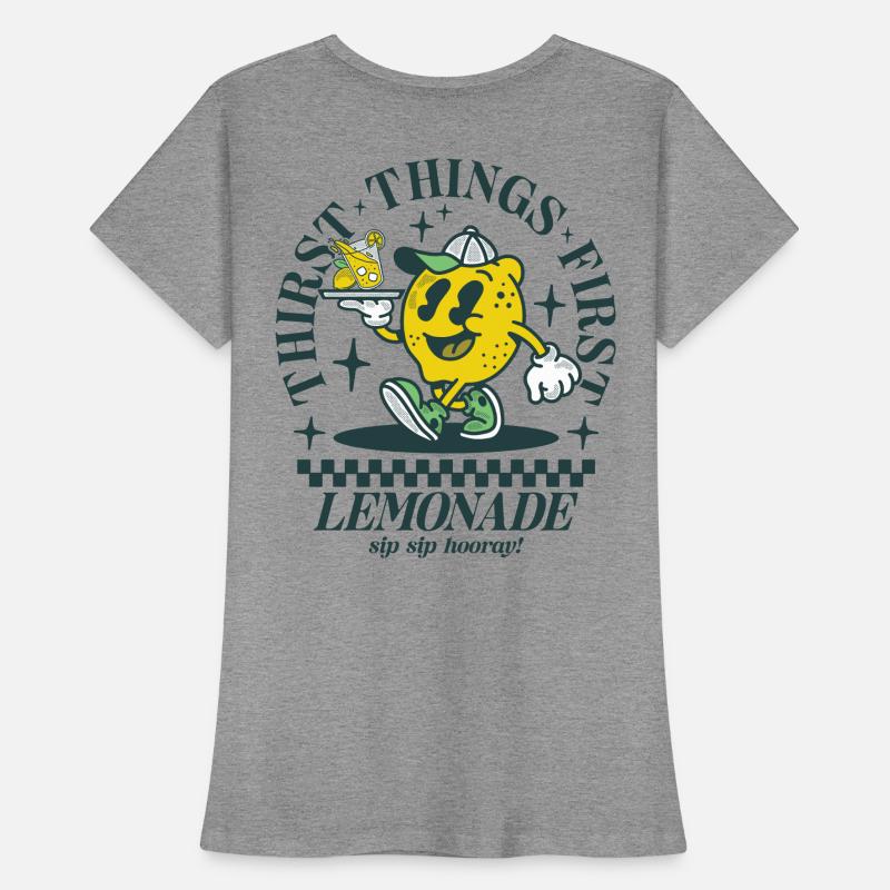 Thirst things first - Lemonade Women's Premium Organic T-Shirt