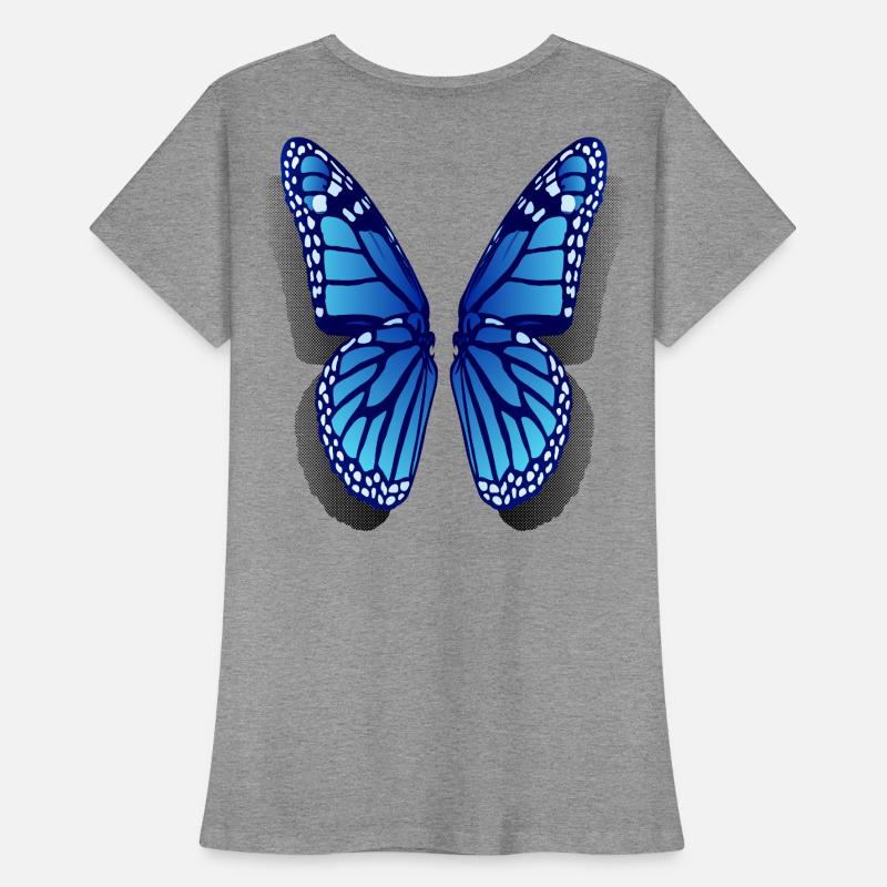Ailes de papillon Monarc T-shirt bio Premium Femme