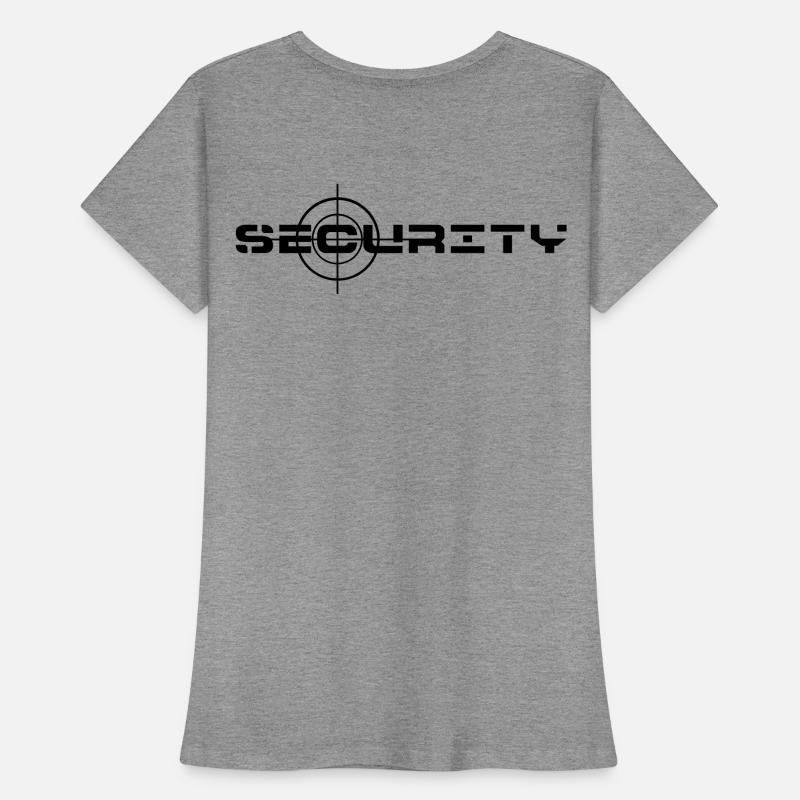 Security, Sicherheitsdienst, Objektschutz Frauen Premium Bio T-Shirt