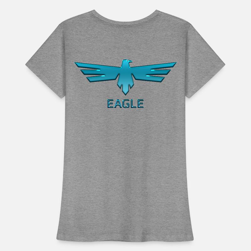 Eagles Eagle Eagle bird falcon hawk Women's Premium Organic T-Shirt