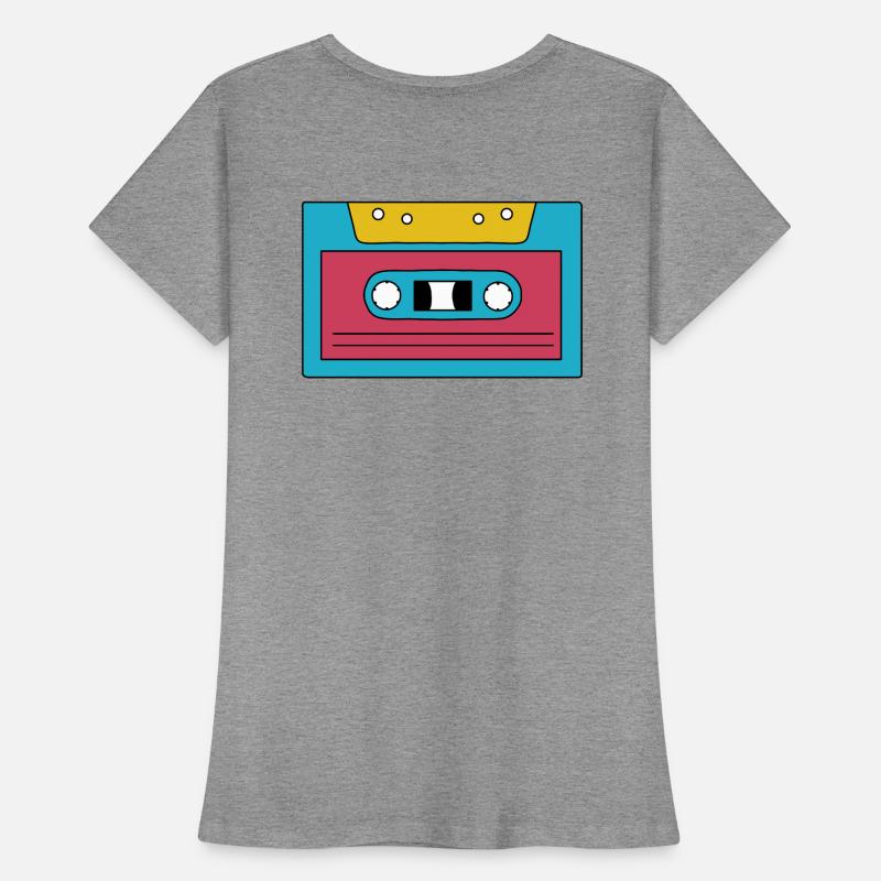 Kassette Frauen Premium Bio T-Shirt