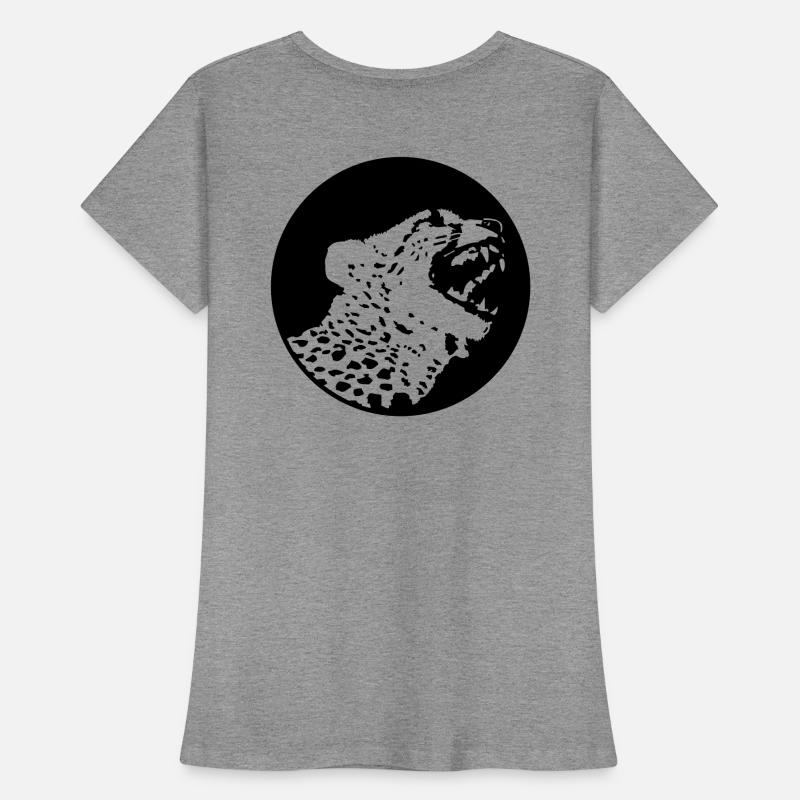 Leopard (1c) Frauen Premium Bio T-Shirt