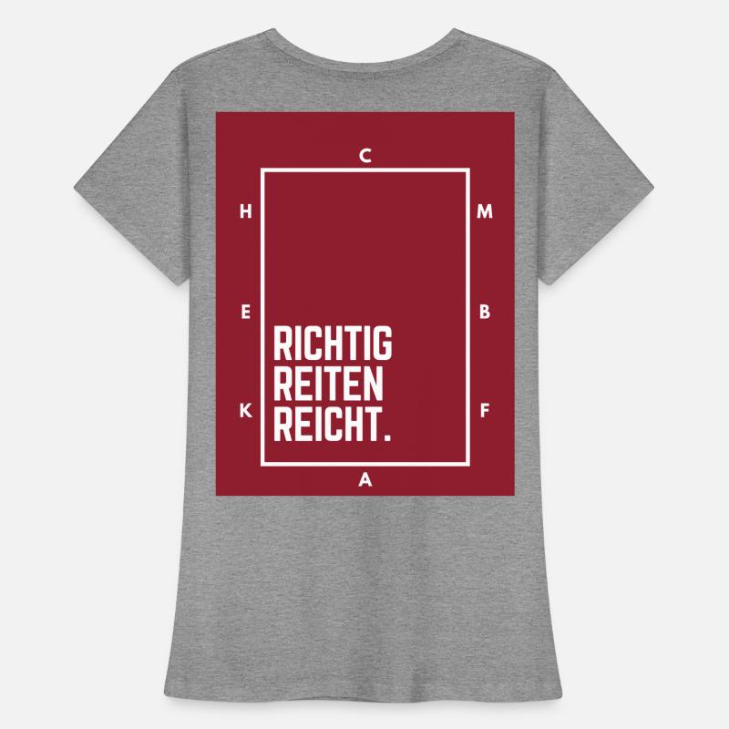 Riding properly is enough. Women's Premium Organic T-Shirt