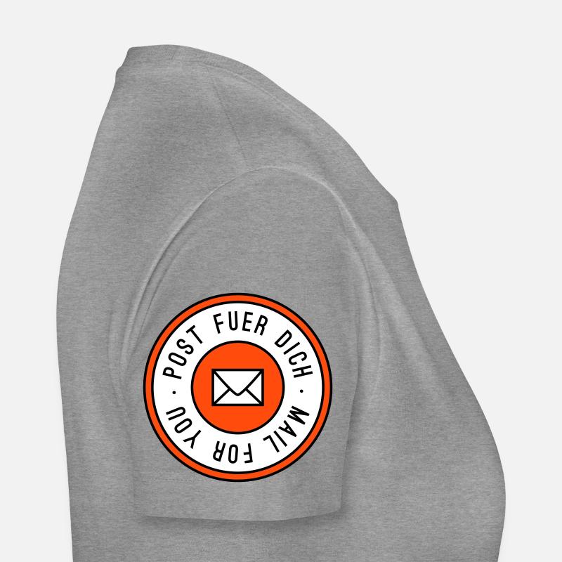 Post fuer dich dreifarbig Frauen Premium Bio T-Shirt