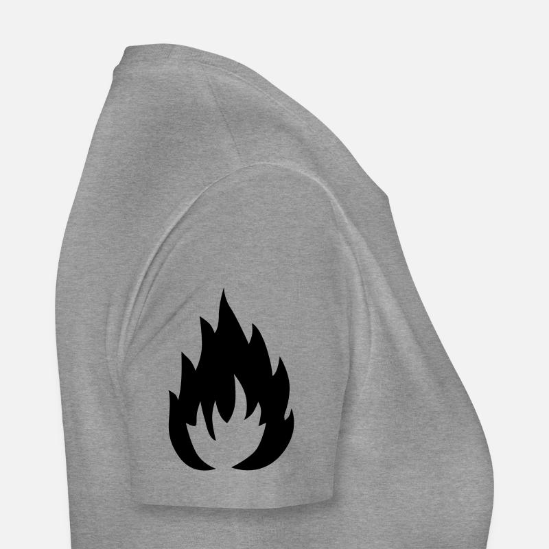 Flamme Frauen Premium Bio T-Shirt