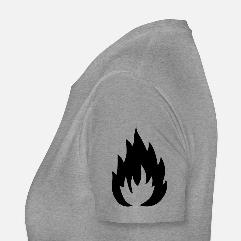 Flamme Frauen Premium Bio T-Shirt