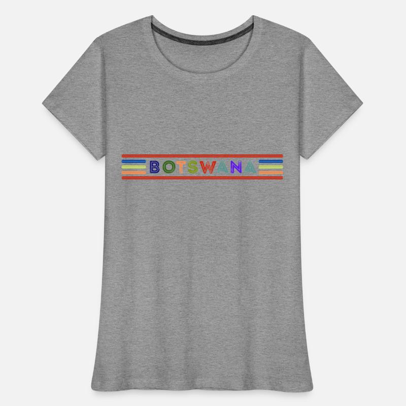 BOTSUANA Frauen Premium Bio T-Shirt