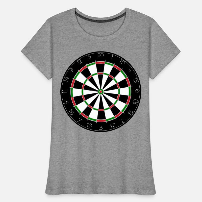 Jeu de fléchettes, fléchettes, fléchettes, fléchettes, fléchettes # T-shirt bio Premium Femme