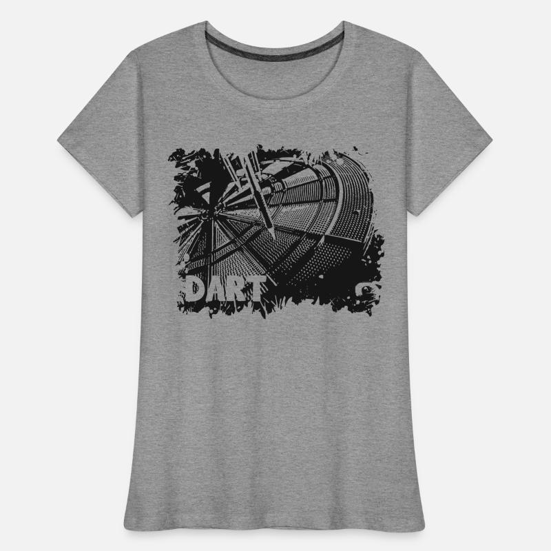 Jeu de fléchettes - Fléchettes - Fléchettes T-shirt bio Premium Femme