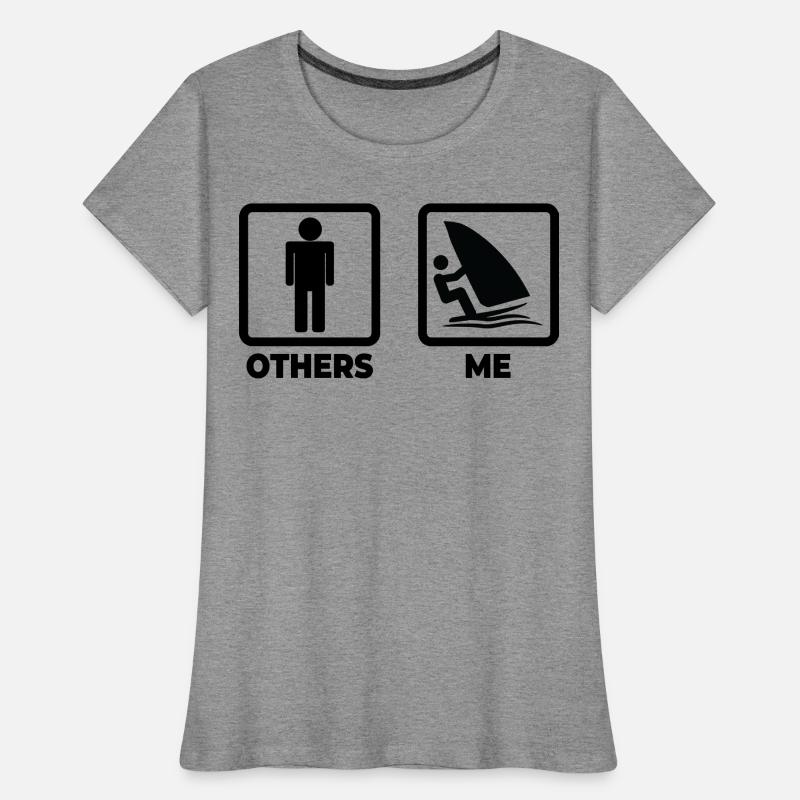 Windsurfer Schedule Women's Premium Organic T-Shirt