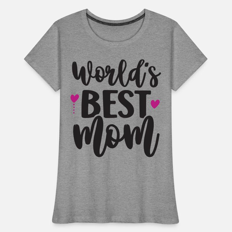 Die beste Mutter der Welt Frauen Premium Bio T-Shirt