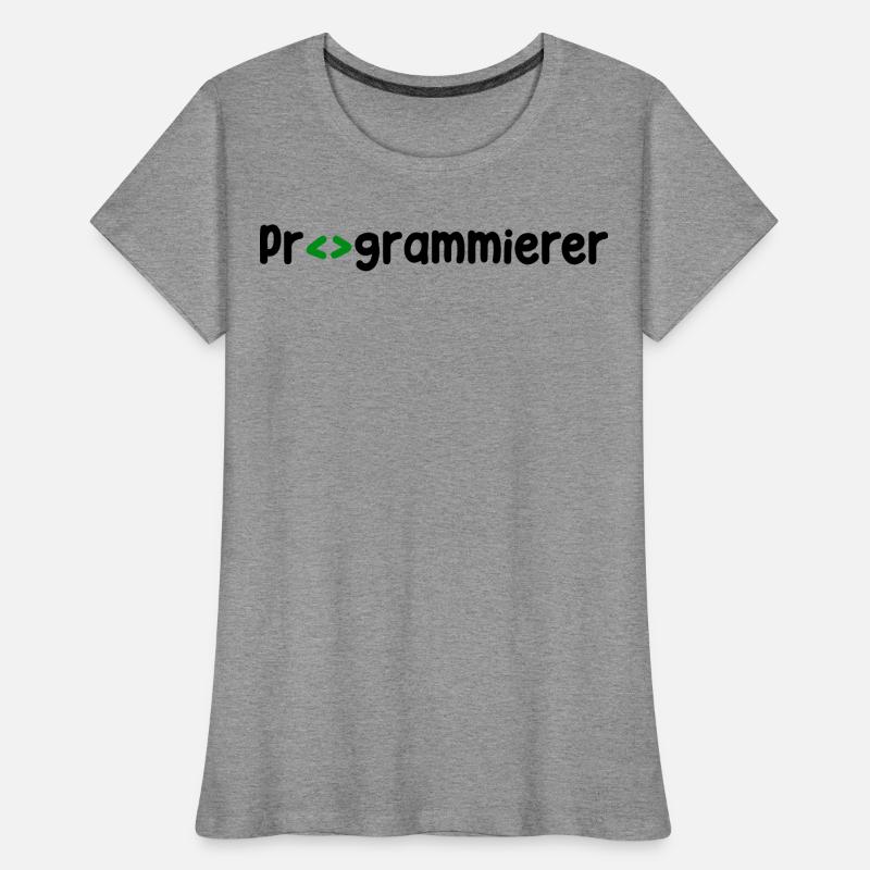 Programmer, Developer, Web Developer, Scripting Women's Premium Organic T-Shirt