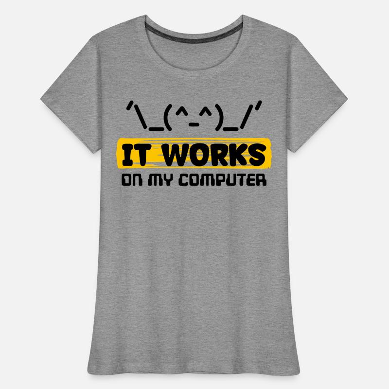 Coden Skripting Computerfreak Developer Statement Frauen Premium Bio T-Shirt