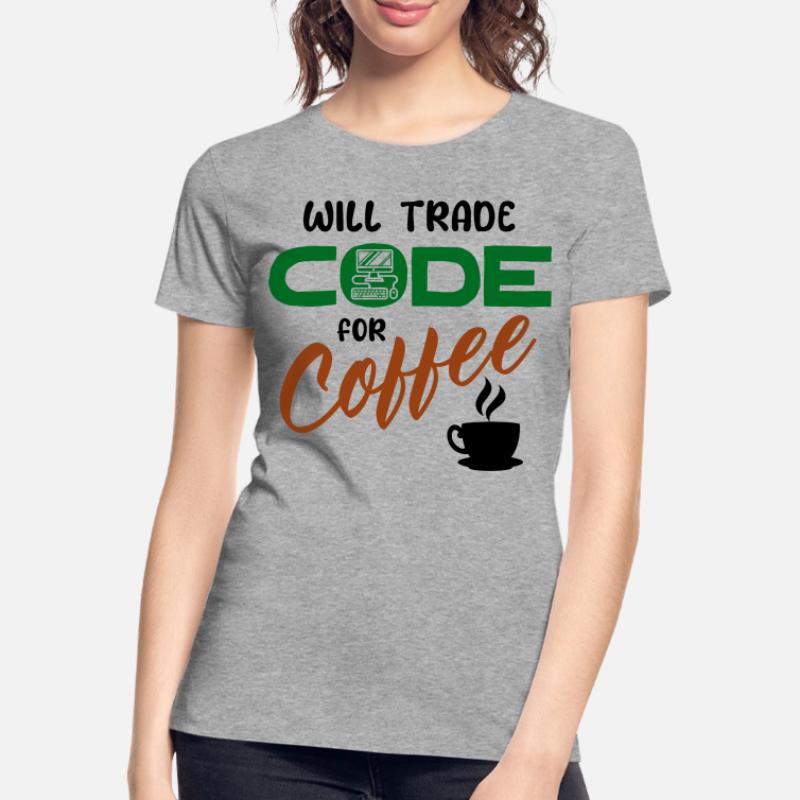 Développeur de déclaration de code Computerfreak Informatik T-shirt bio Premium Femme