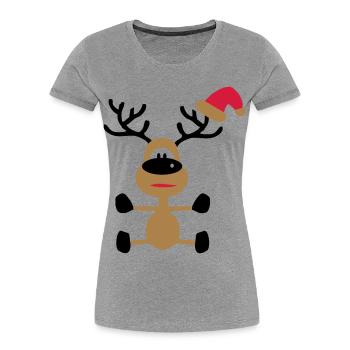 Funny gifts for Christmas - Women's Premium Organic T-Shirt - heather grey - Front - Mia (176cm)