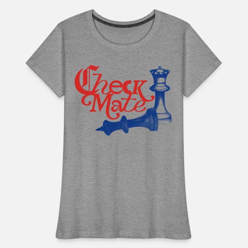 Check Mate Statement Women's Premium Organic T-Shirt