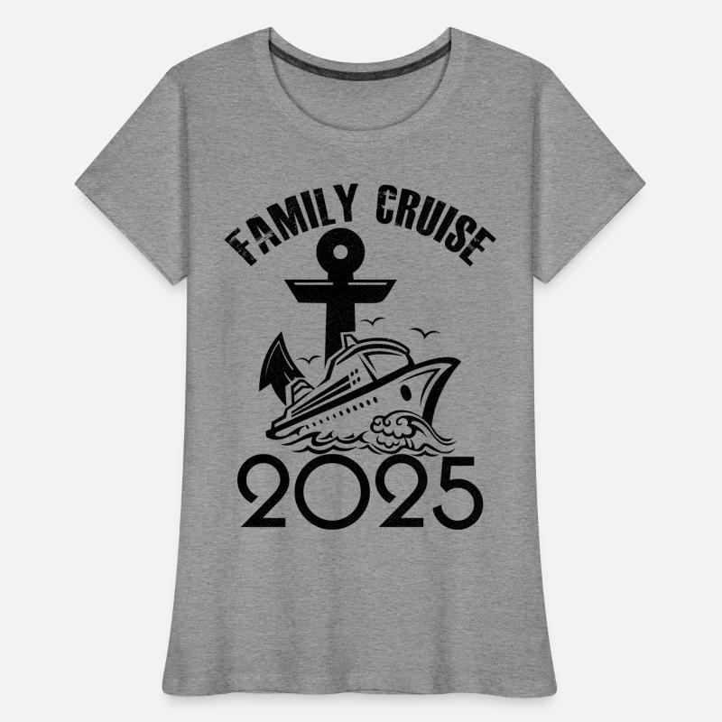 Familienkreuzfahrt 2025 Frauen Premium Bio T-Shirt