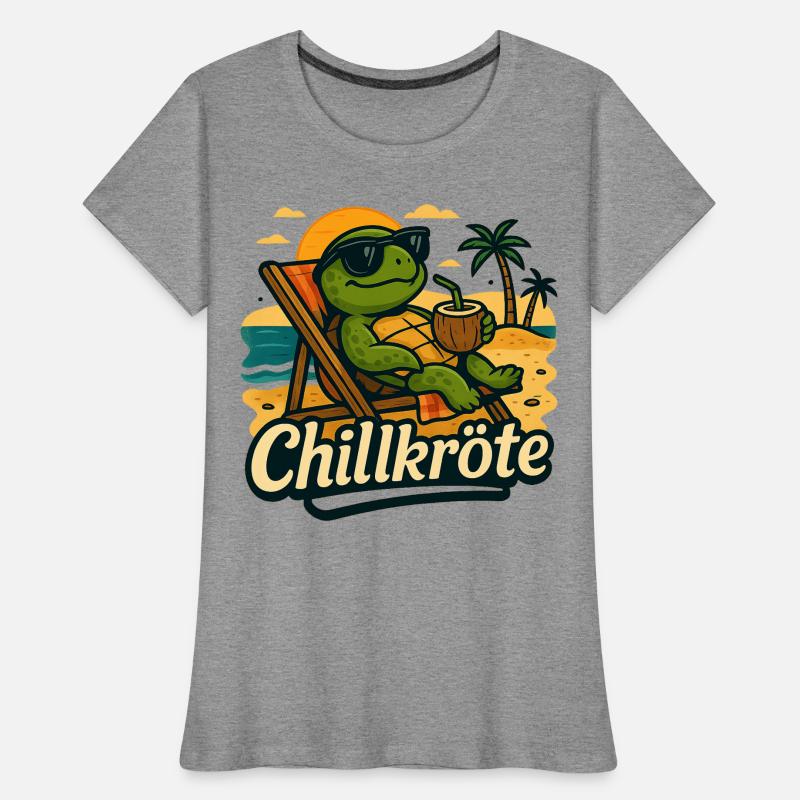 Chill toad - just take it slow Women's Premium Organic T-Shirt