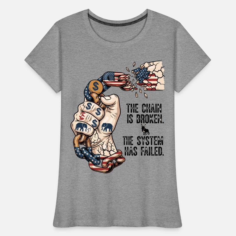 Le système a échoué T-shirt bio Premium Femme