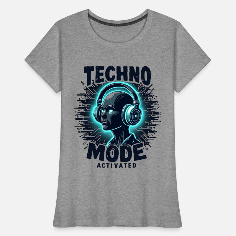 Mode Techno activé – Rave Music T-shirt bio Premium Femme