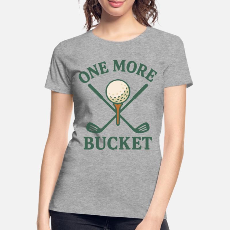 Ein weiterer Eimer Golfschläger Fun Design Frauen Premium Bio T-Shirt