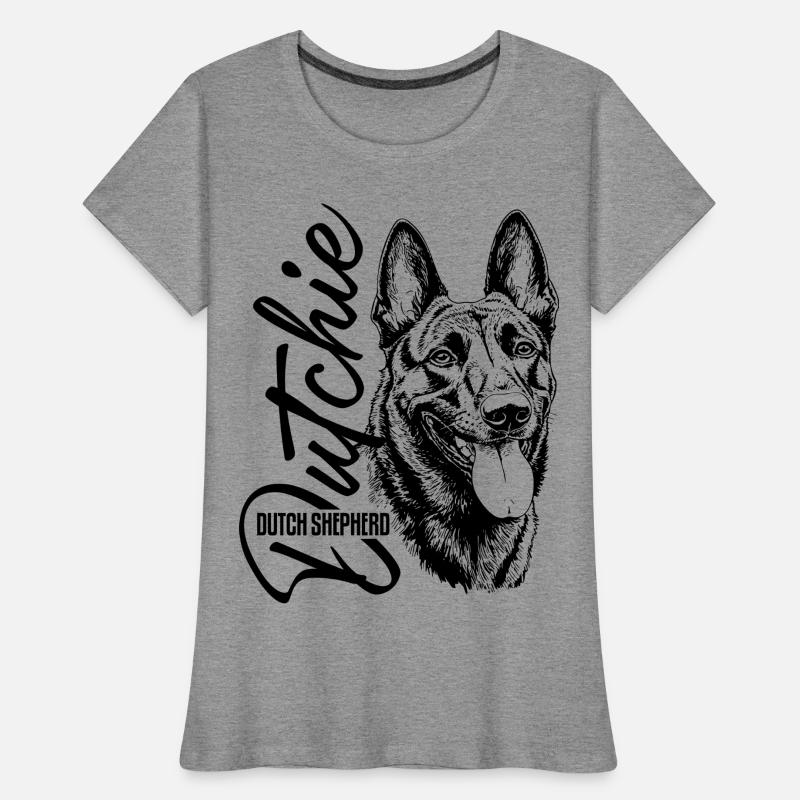 Dutchie - Holländischer Schäferhund Frauen Premium Bio T-Shirt