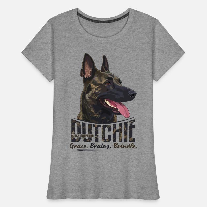 Dutchie - Holländischer Schäferhund Frauen Premium Bio T-Shirt